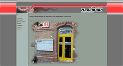 Desktop Screenshot of fahrschuleheckmann.de